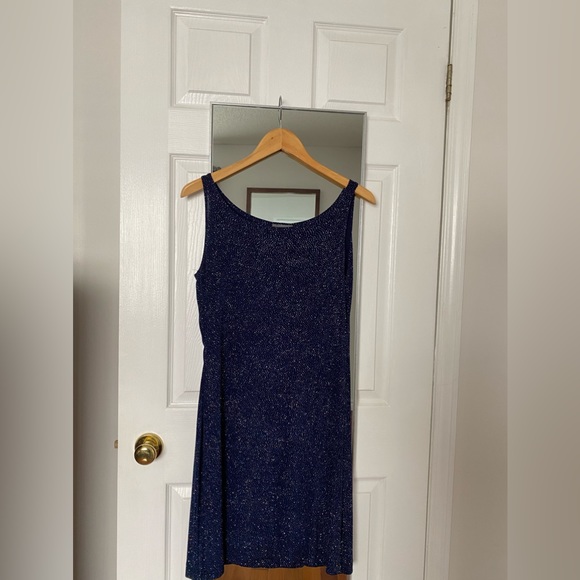 Kim and Co. Sparkling navy shift dress - Picture 2 of 13